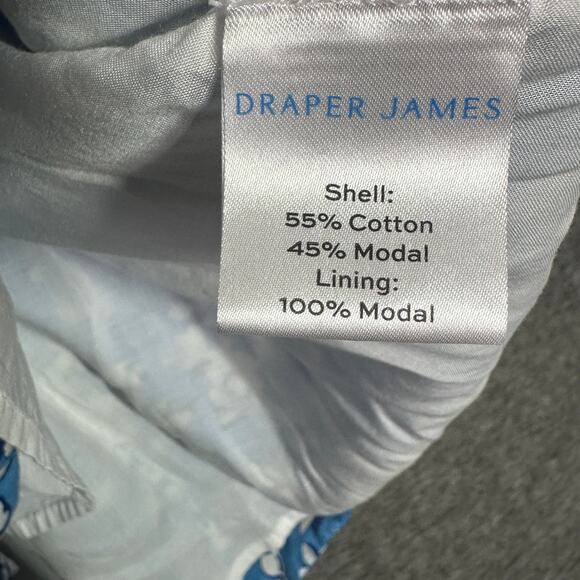 DRAPER JAMES Kellie Babydoll Mini Dress in Bluebell Shadow Size 2X - Picture 5 of 6